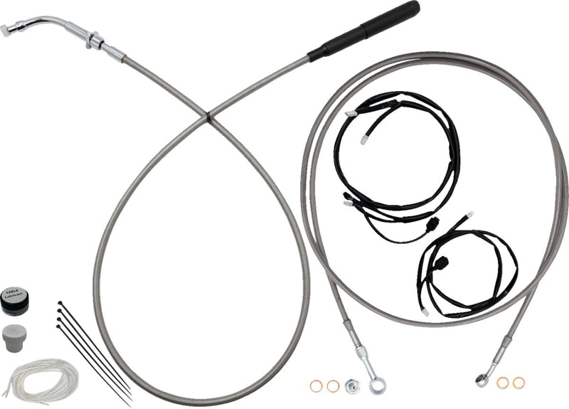 FAT Baggers INC. EZ Install Kit - Chrome, Polished - 249014-C