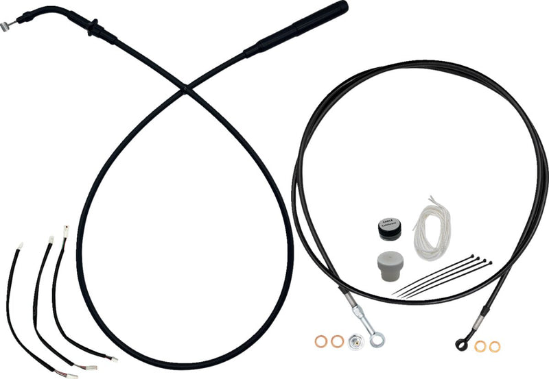 FAT Baggers INC. EZ Install Kit - Black - 249011-B
