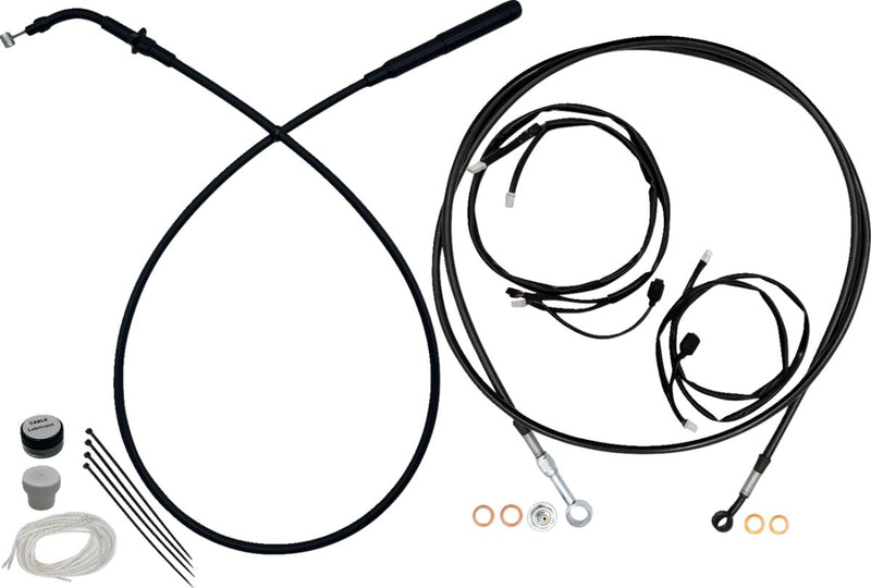 FAT Baggers INC. EZ Install Kit - Black - 249014-B