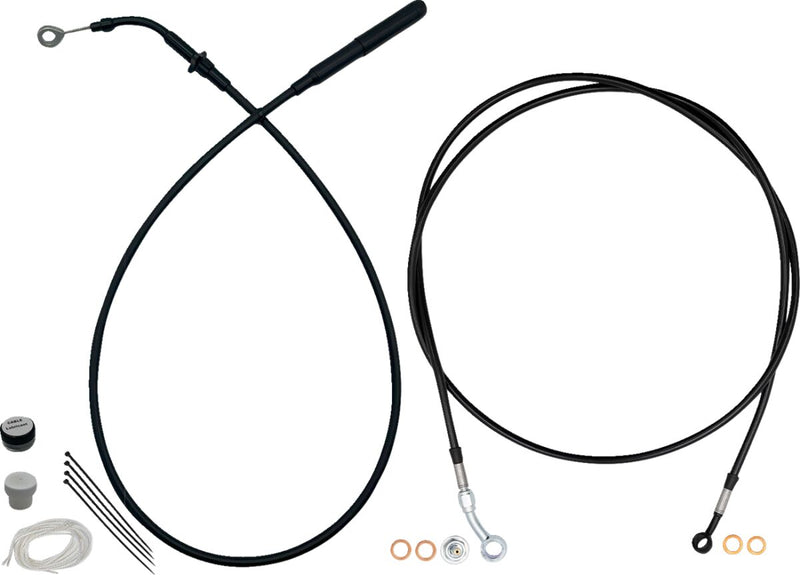 FAT Baggers INC. EZ Install Kit - Black - 219914-B