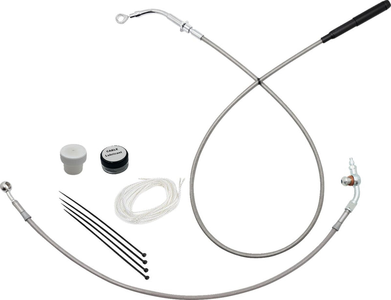 FAT Baggers INC. EZ Install Kit - Chrome, Polished - 119914-C