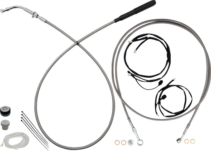 FAT Baggers INC. EZ Install Kit - Chrome, Polished - 249916-C