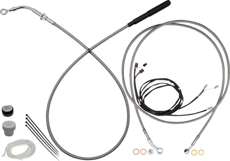 FAT Baggers INC. EZ Install Kit - Chrome, Polished - 219916-C