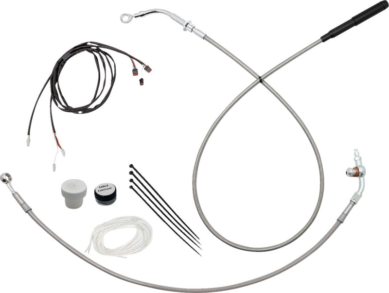 FAT Baggers INC. EZ Install Kit - Chrome, Polished - 119918-C
