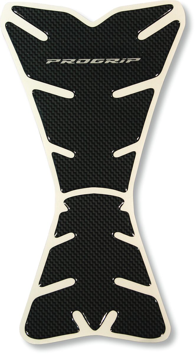 PRO GRIP Duo Tank Pad - Carbon Fibre, White, Fuel Tank