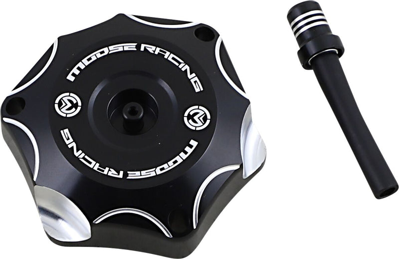 Moose Offroad Hard-parts Aluminium Gas Cap - Black - T03-5114B