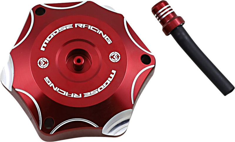 Moose Offroad Hard-parts Aluminium Gas Cap - Red
