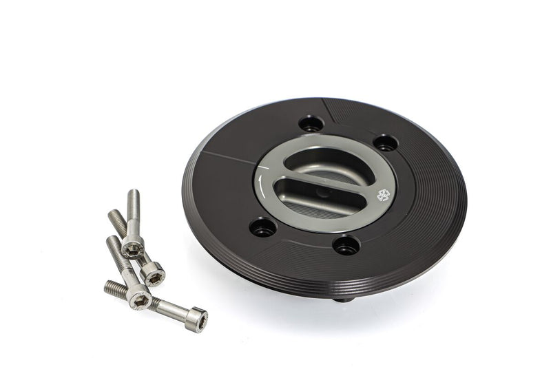 Gilles Tooling FCAP Fuel Cap - Anodised Black, Fuel Tank - FCAP-05-B