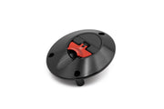Gilles Tooling Fuel Cap Ver. 2 - Ver.2, Black, Red - FCAP2-B006-BR