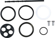 Parts Unlimited Petcock Repair Kit - Black, Silver