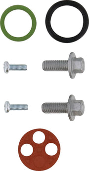 Moose Offroad Hard-parts Fuel Petcock Rebuild Kit - Black, Green, Red, Silver