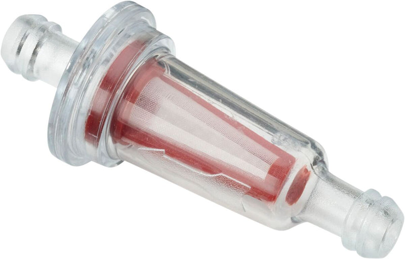 Moose Offroad Hard-parts Fuel Filter - Clear, Inline - 118-9020
