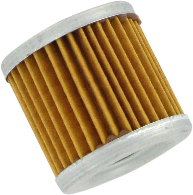 Parts Unlimited Oil Filter - Orange, Silver, Cartridge - 16510-29F00