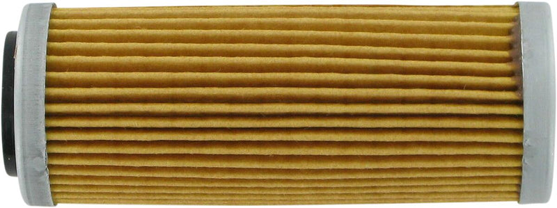 Parts Unlimited Oil Filter - Silver, Yellow, Cartridge - 77338005100