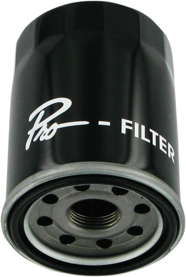 Parts Unlimited Oil Filter - Black, Spin-On - 2540086