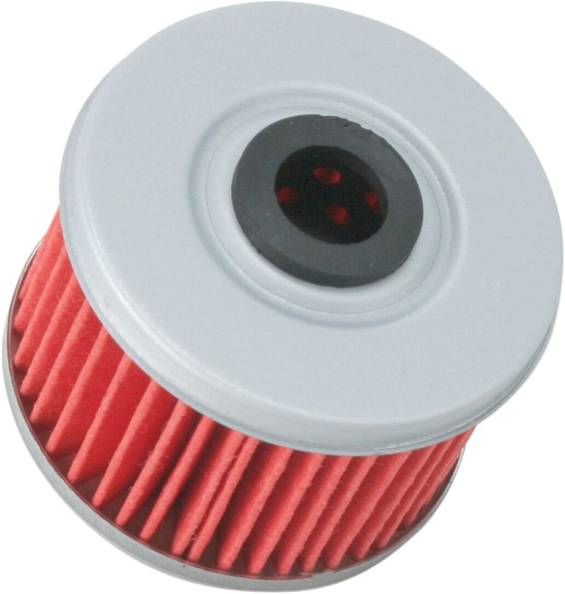 Moose Offroad Hard-parts Oil Filter - Red, Silver, Cartridge - DT-09-21