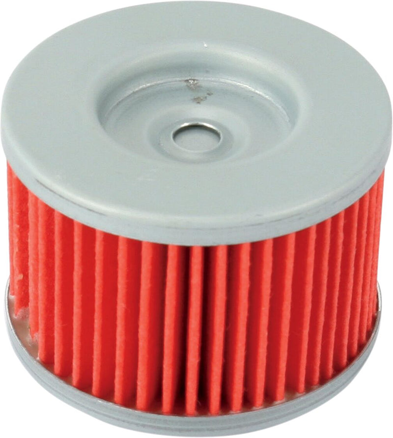 Moose Offroad Hard-parts Oil Filter - Red, Silver, Cartridge - DT-09-41