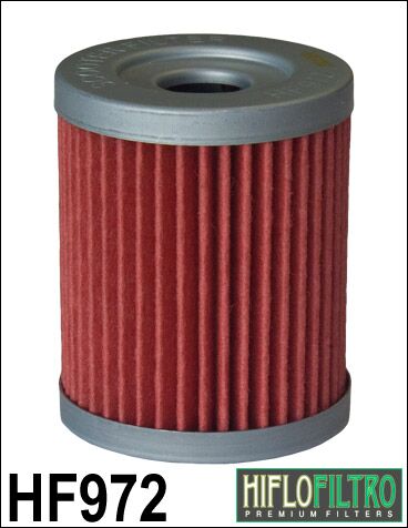 Hiflofiltro Oil Filter - Red, Drop-In - HF972