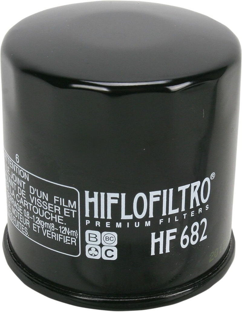 Hiflofiltro Oil Filter - Black, Spin-On - HF682