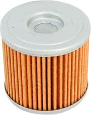 Hiflofiltro Oil Filter - Orange, Silver, Cartridge - HF566