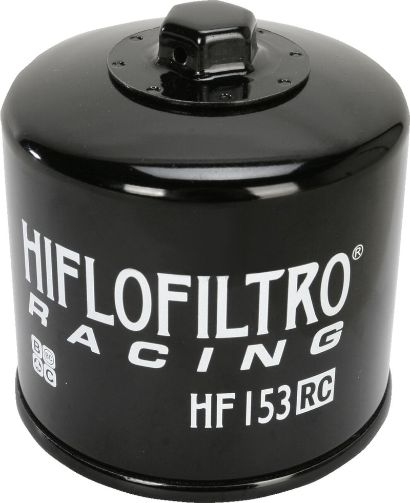 Hiflofiltro Racing Oil Filter - Black, Spin-On - HF153RC