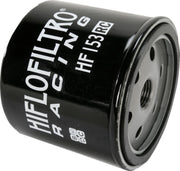 Hiflofiltro Racing Oil Filter - Black, Spin-On - HF153RC