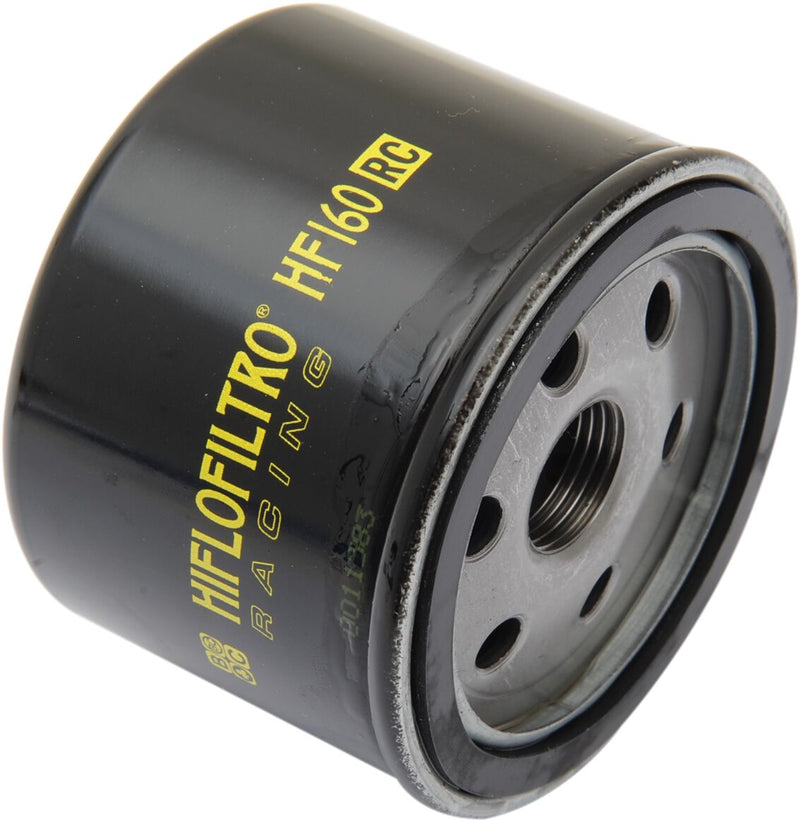 Hiflofiltro Racing Oil Filter - Black, Spin-On - HF160RC