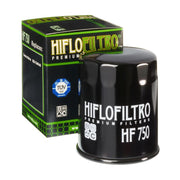 Hiflofiltro Oil Filter - Black, Cartridge - HF750