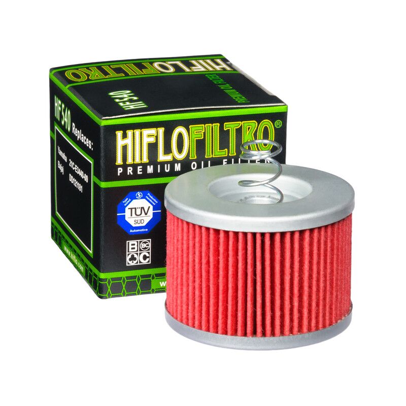 Hiflofiltro Oil Filter - Red, Drop-In - HF540