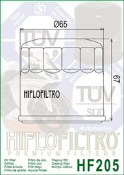 Hiflofiltro Oil Filter - Cartridge