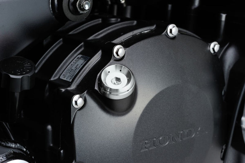 Daytona Bullet Oil Filler Cap - Silver