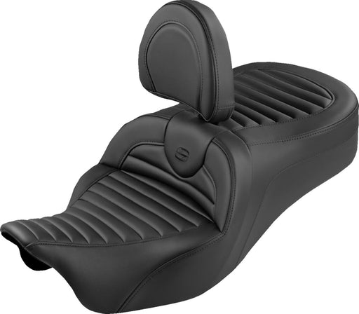 Saddlemen Roadsofa™ King Seat - Black, 2-Up Seat