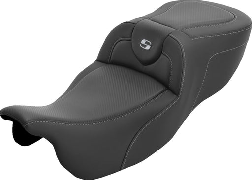 Saddlemen Roadsofa™ Extended Reach Seat - Black, 2-Up Seat