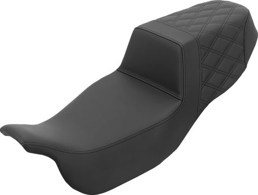 Saddlemen Step-Up Seat - Black, 2-Up Seat