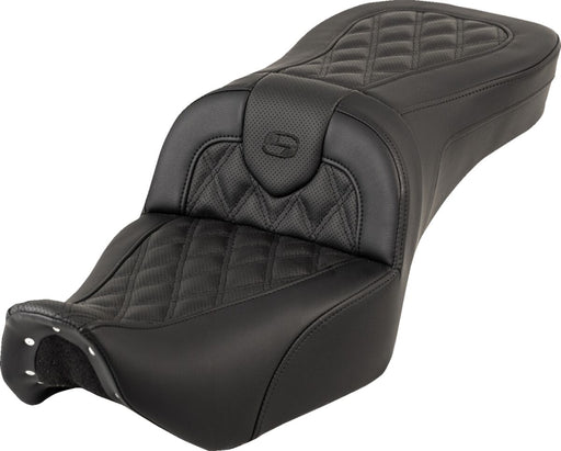Saddlemen RoadSofa™ Seat - Black, One-Piece