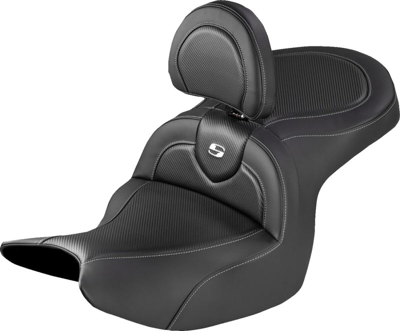 Saddlemen Roadsofa™ Seat - Black - 2-Up Seat - H18-07A-185BR