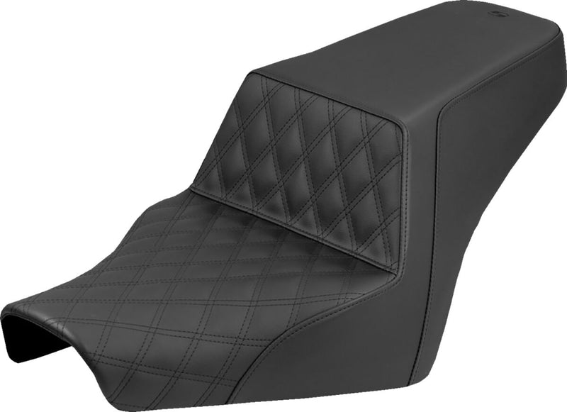 Saddlemen Step-Up Seat - Black - 2-Up Seat - B22-07-172