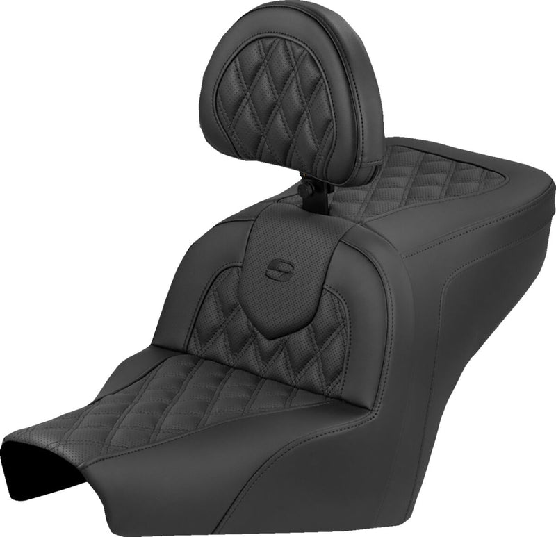 Saddlemen Roadsofa™ Seat - Black - 2-Up Seat - B22-07-182BR