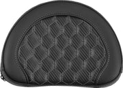 Saddlemen Sissy Bar Pad - Roadsofa™,  Step-Up - Black,  Grey