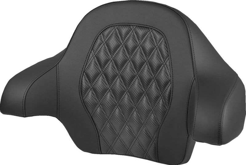 Saddlemen Tour Pak® Backrest Pad - Black, Tour-Pak®