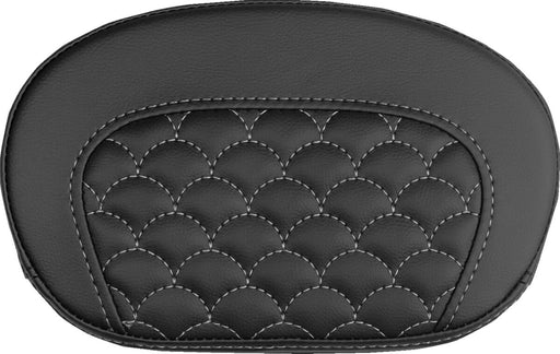 Saddlemen Mini Contour Sissy Bar Pad - Black,  Silver - 061020905