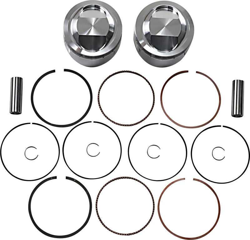 JE Pistons Piston Kit - JE Series, Round Forged Design - 92,00 mm