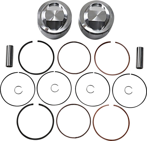 JE Pistons Piston Kit - JE Series, Round Forged Design - 92,00 mm
