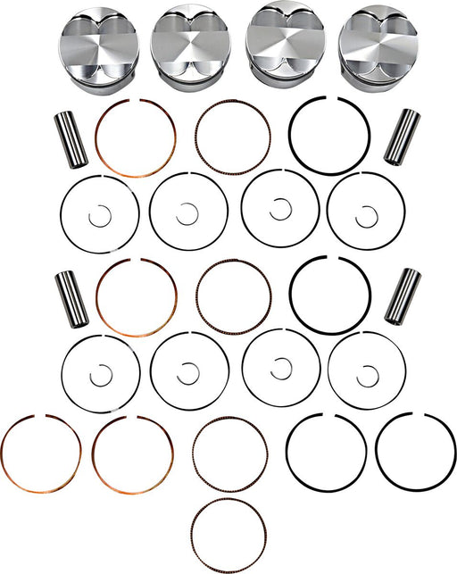 JE Pistons Piston Kit - JE Series, Round Forged Design - 84,00 mm