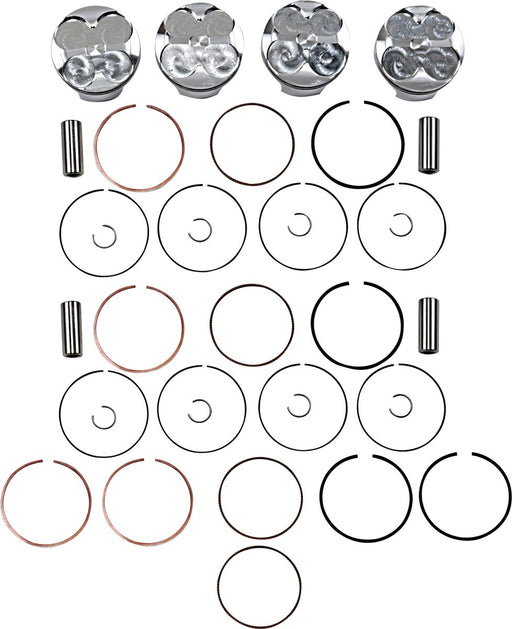 JE Pistons Piston Kit - JE Series, Forged Side Relief Design - 68,00 mm