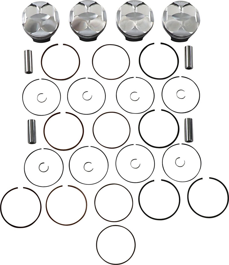 JE Pistons Piston Kit - JE Series, Forged Side Relief Design - 69,00 mm