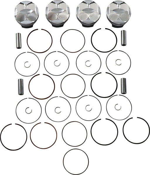 JE Pistons Piston Kit - JE Series, Forged Side Relief Design - 69,00 mm
