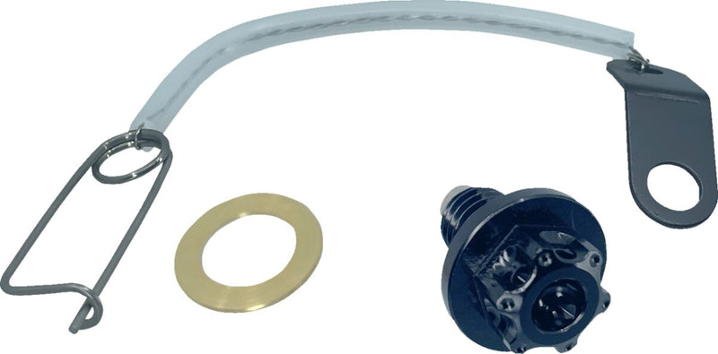 PSR Magnetic Oil Drain Plug - Black - 00-01943-22