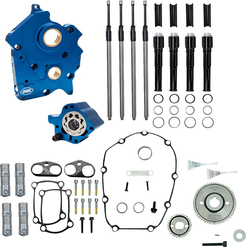 S&S Cycle Cam Chest Kit without Cams for Gear Drive M8