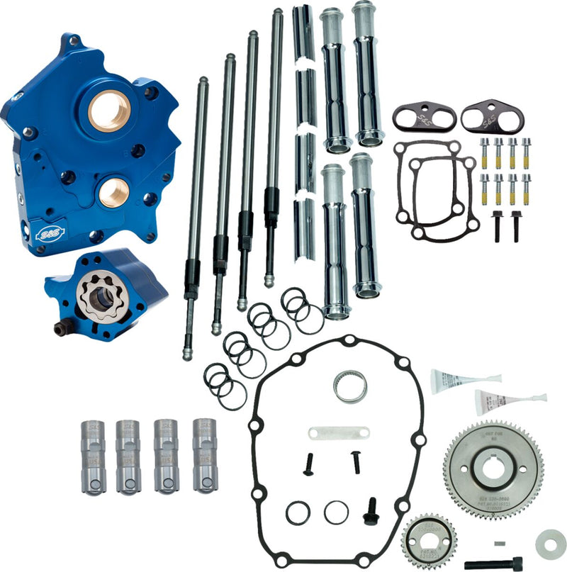 S&S Cycle Cam Chest Kit without Cams for Gear Drive M8